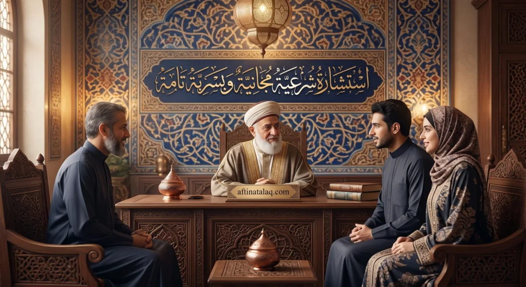 استشارة شرعية مجانية 